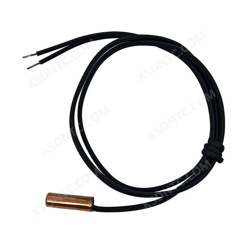 NTC thermistor cylindrical copper head
