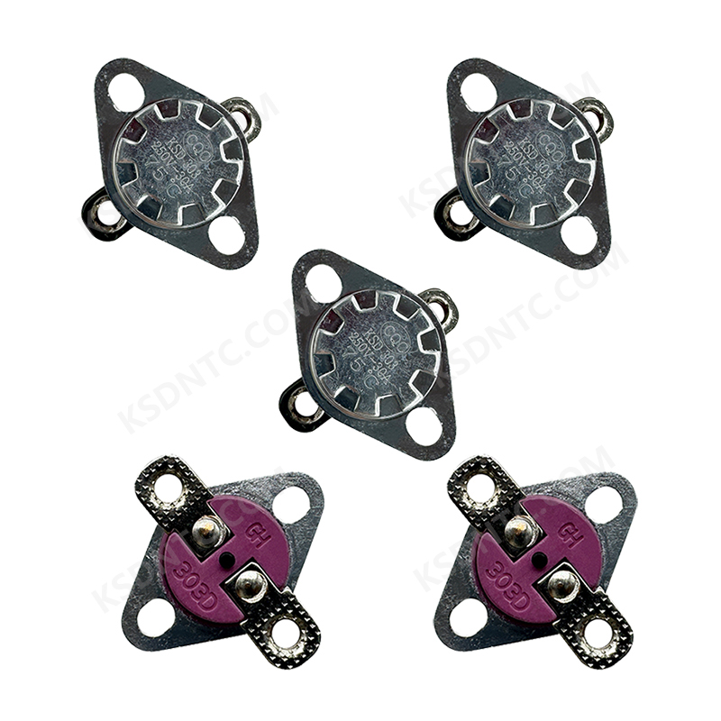 KSD303 30A 大电流平脚固定环