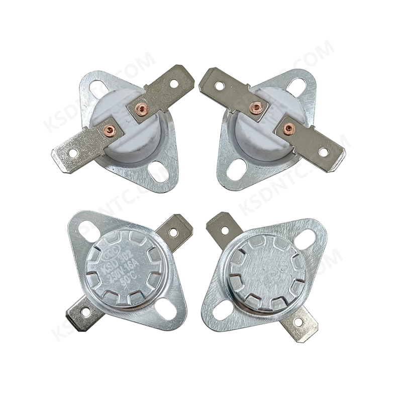 KSD302 16A Ceramic Flat Foot Fixing Ring